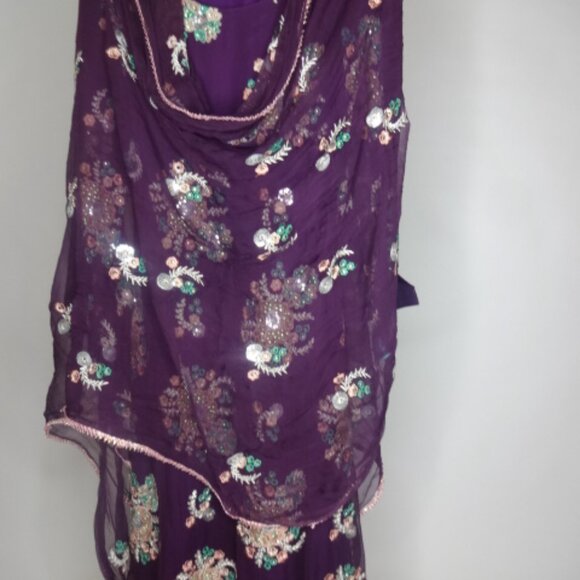 Shalwar Kameez (3 pcs) Suit Pakistani / Indian Small - Picture 3 of 9